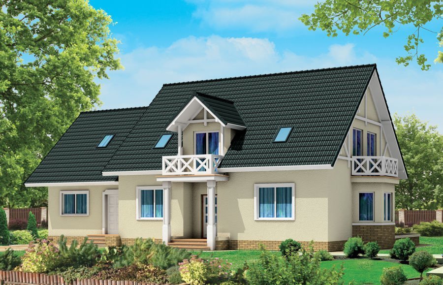 Projekt domu dwulokalowego. Domek z senioratką. Parterowy czy piętrowy?