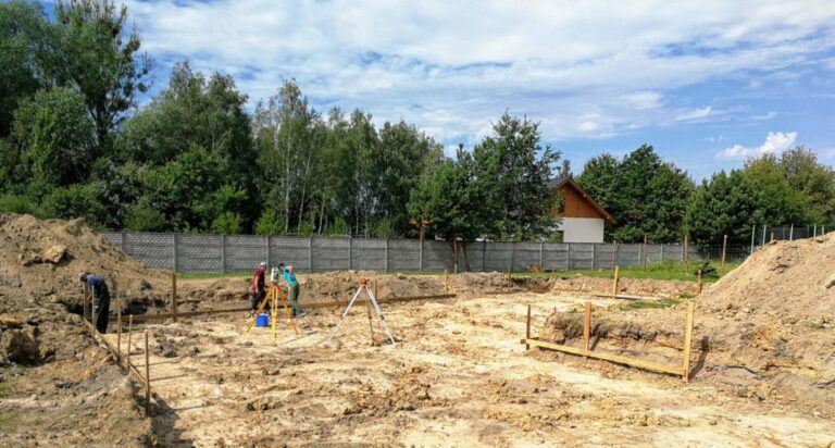 Przygotowanie działki do rozpoczęcia budowy